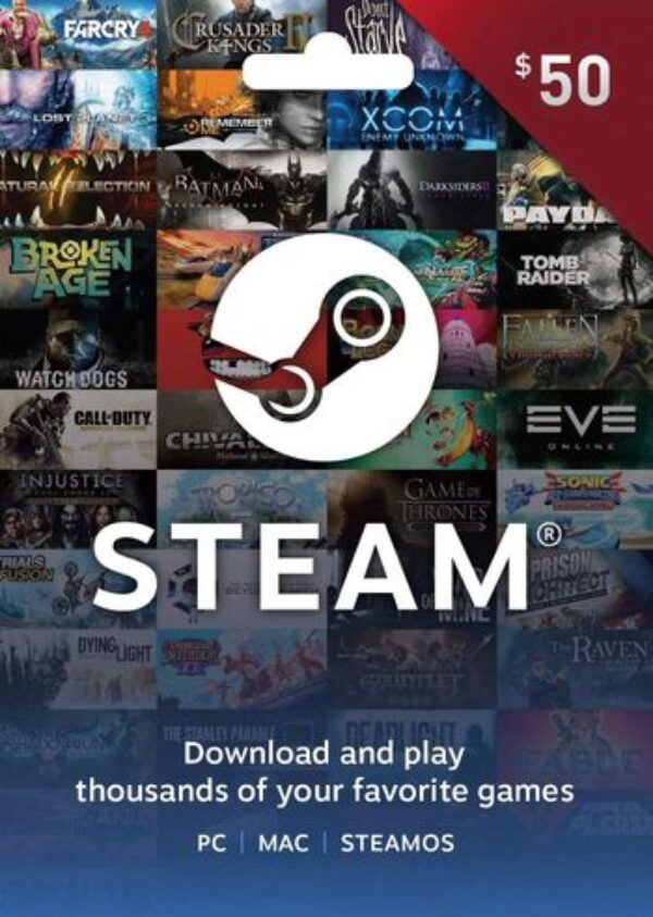 Steam Gift Card 50