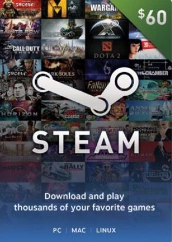 Steam Gift Card 60