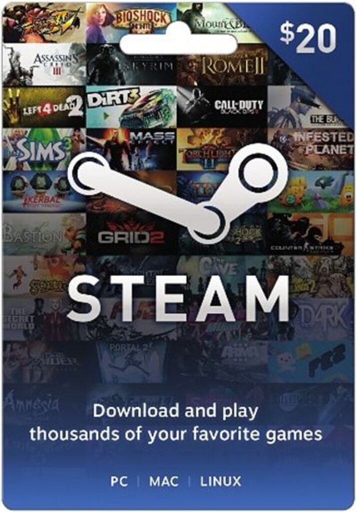 Steam Gift Card